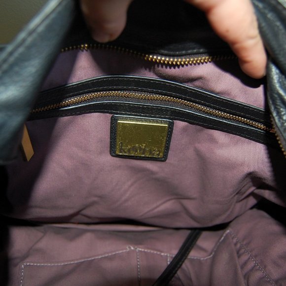 KOOBO Black leather Shoulder bag - Picture 9 of 11